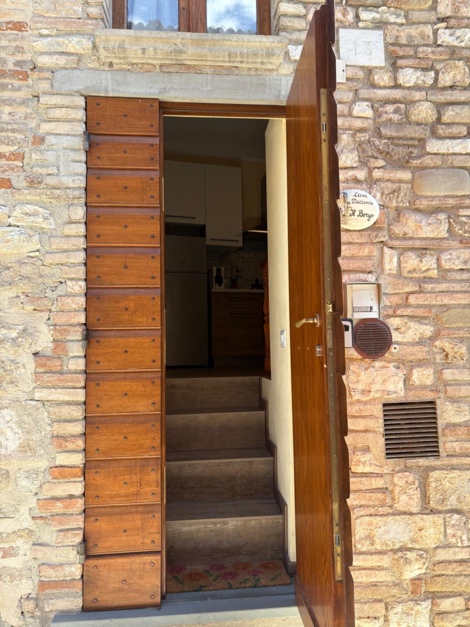 Casa Vacanze Il Borgo Gubbio Dış mekan fotoğraf