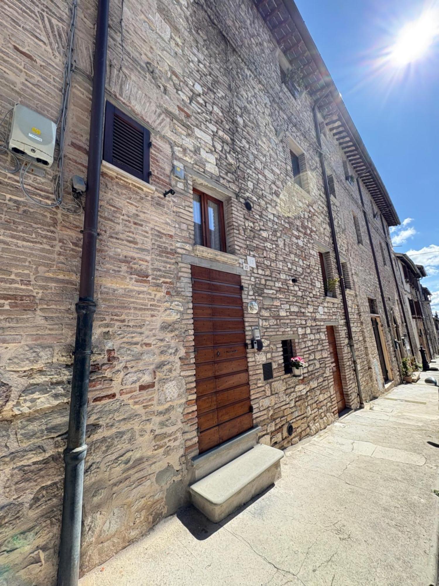 Casa Vacanze Il Borgo Gubbio Dış mekan fotoğraf
